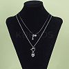 Tibetan Style Alloy Pendants TIBEP-TA0002-35-12