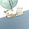 Alloy Enamel Pendants PW-WG65224-03-1
