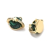 Synthetic Malachite Pendants KK-B129-13G-02-2