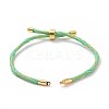 Nylon Cord Silder Bracelets MAK-C003-03G-06-4