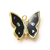 304 Stainless Steel Enamel Charms LS-STAS-Q347-10B-G-1