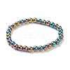Synthetic Hematite Beaded Stretch Bracelets BJEW-D446-B-09-2