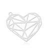 Non-Tarnish 201 Stainless Steel Pendants STAS-N090-LA872-1-2