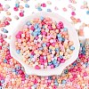 Opaque Baking Paint Glass Seed Beads SEED-T008-02-M02-2