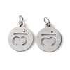 Non-Tarnish 304 Stainless Steel Charms LS-STAS-Q201-T451P-1