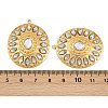 304 Stainless Steel Rhinestone Pendants STAS-I352-14G-02-3