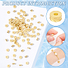 100Pcs Brass Bead KK-BC0013-53C-4