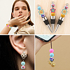 57Pcs 7 Styles Food Grade Silicone Focal Beads SIL-YW0001-70-6