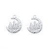 Non-Tarnish 201 Stainless Steel Pendants STAS-N098-233P-3