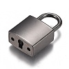Rectangle Alloy Padlock Mini Lock with Key LS-PALLOY-H191-02EB-5