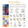 DIY Preppy Bracelet Making Kit DIY-TA0008-97-22