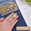 90Pcs 2 Styles Brass Pendants KK-WR0001-62-3