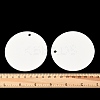 Porcelain Blank Big Pendants PORC-PW0001-100-5