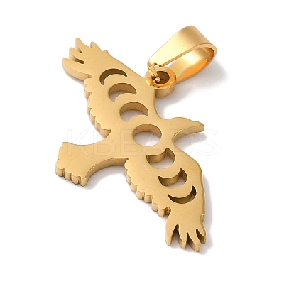 304 Stainless Steel Pendants STAS-U010-21P-1