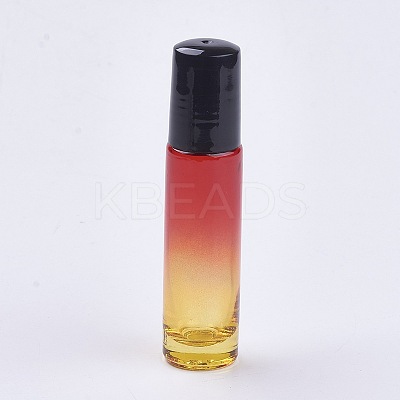 10ml Glass Gradient Color Essential Oil Empty Roller Ball Bottles MRMJ-WH0011-B07-10ml-1