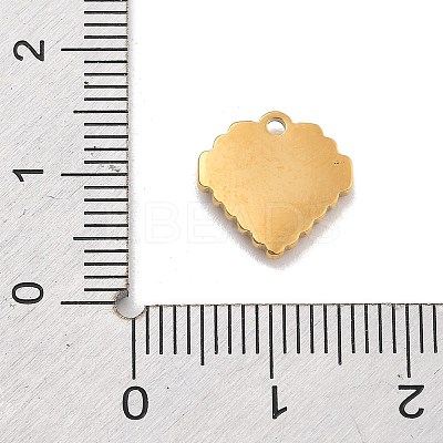 304 Stainless Steel Rhinestone Charms STAS-M092-06G-04-1