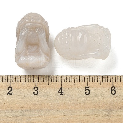 Natural Alashan Agate Beads G-M442-02-1