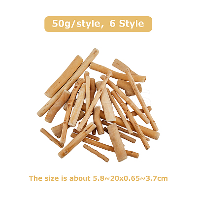 300G 6 Style Driftwood Pieces WOOD-FH0002-01-1
