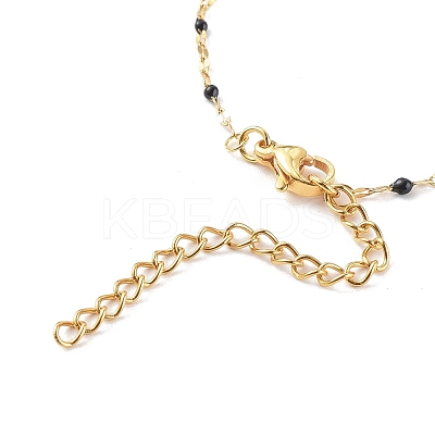 304 Stainless Steel Link Chain Bracelet Makings AJEW-JB00952-02-1