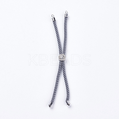 Nylon Twisted Cord Bracelet Making X-MAK-F018-07P-RS-1