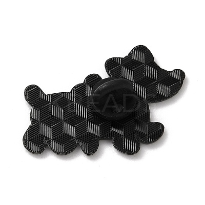 Dachshund with Bowknot Enamel Pins JEWB-Z048-08EB-03-1