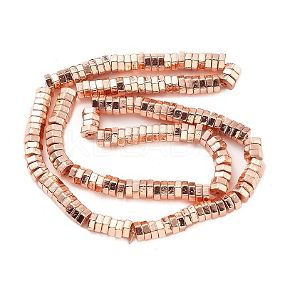 Electroplated Synthetic Non-magnetic Hematite Beads Strands G-M095-G01-01RG-1