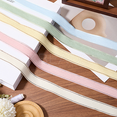 Double Face Polyester Velvet Ribbon SRIB-WH20020-040A-01-1