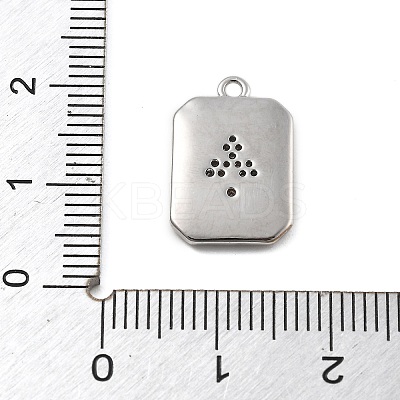 Brass Micro Pave Cubic Zirconia Pendants LS-KK-D283-30P-02-1