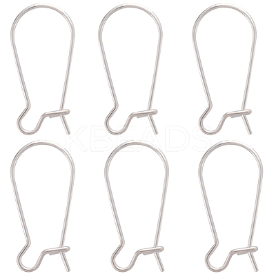 10Pcs 925 Sterling Silver Hoop Earrings STER-BBC0001-81-1