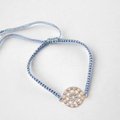 56Pcs 4 Styles Alloy Crystal Rhinestone Connector Charms FIND-DC0003-57-1
