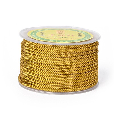 Polyester Milan Cord for DIY Jewelry Craft Making OCOR-F011-D15-1