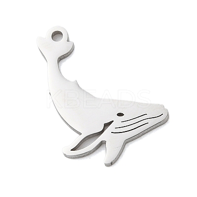 Non-Tarnish 304 Stainless Steel Charms STAS-S138-01P-02-1