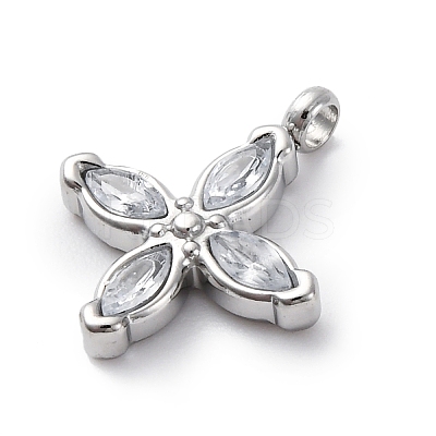 304 Stainless Steel Pendants STAS-C118-01P-06-1