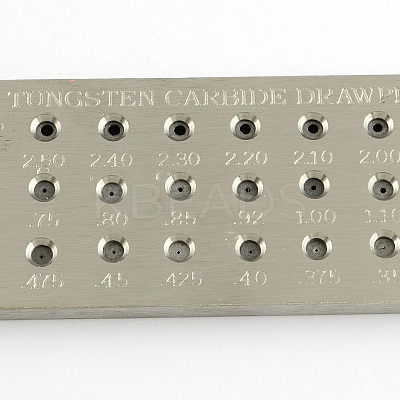 39 Round Hole Tungsten Steel Drawplates TOOL-R062-1