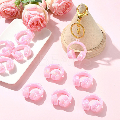 UV Plating Opaque Acrylic Pendants SACR-FZC0001-001D-1