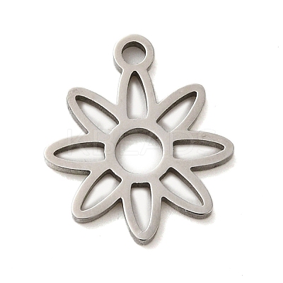 Non-Tarnish 304 Stainless Steel Charms STAS-S123-01P-10-1