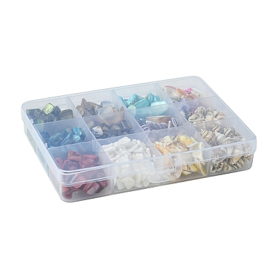 198G 11 Styles Natural Mixed Shell Beads Sets BSHE-FS0001-05-1