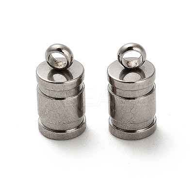 201 Stainless Steel Cord Ends STAS-S167-01D-P-1