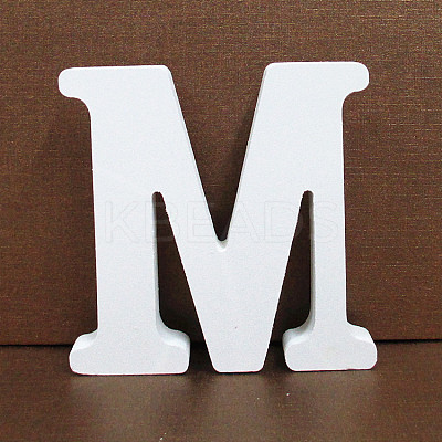 Letter Wooden Ornaments LETT-PW0002-61M-1