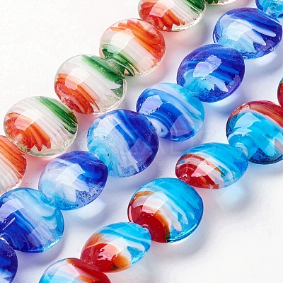 Handmade Lampwork Beads LAMP-S015-M-1