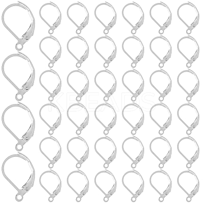 304 Stainless Steel Leverback Earring Findings STAS-SP0001-01A-1