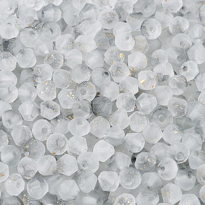 Frosted Glass Seed Beads SEED-N012-01L-1