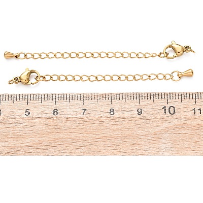 304 Stainless Steel Curb Chain Extender STAS-G383-06G-1
