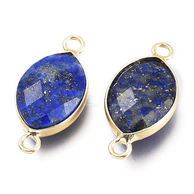 Natural Lapis Lazuli Links Connectors G-L528-17D-1