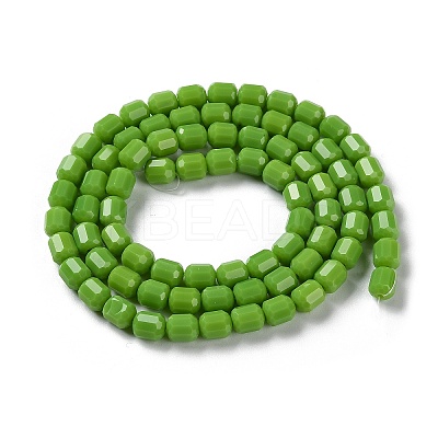 Opaque Glass Beads Strands GLAA-G112-03H-1