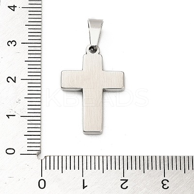 304 Stainless Steel Pendants STAS-P400-09P-1