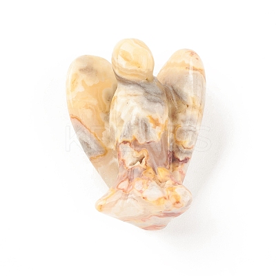 Natural Crazy Agate Figurine Display Decoration LS-G-G864-01A-07-1