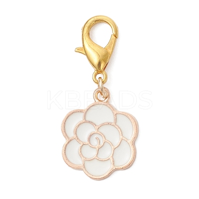 Alloy Enamel Pendant Decorations HJEW-JM04653-1