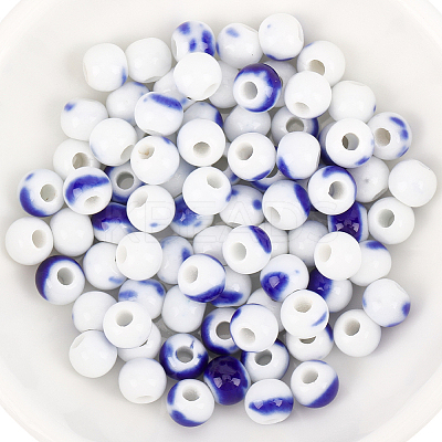 120Pcs Handmade Porcelain Beads PORC-PA0001-30C-1