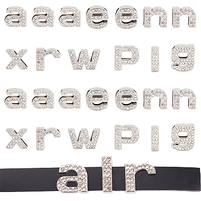 Zinc Alloy Slide Charms FIND-WH0120-12P-1